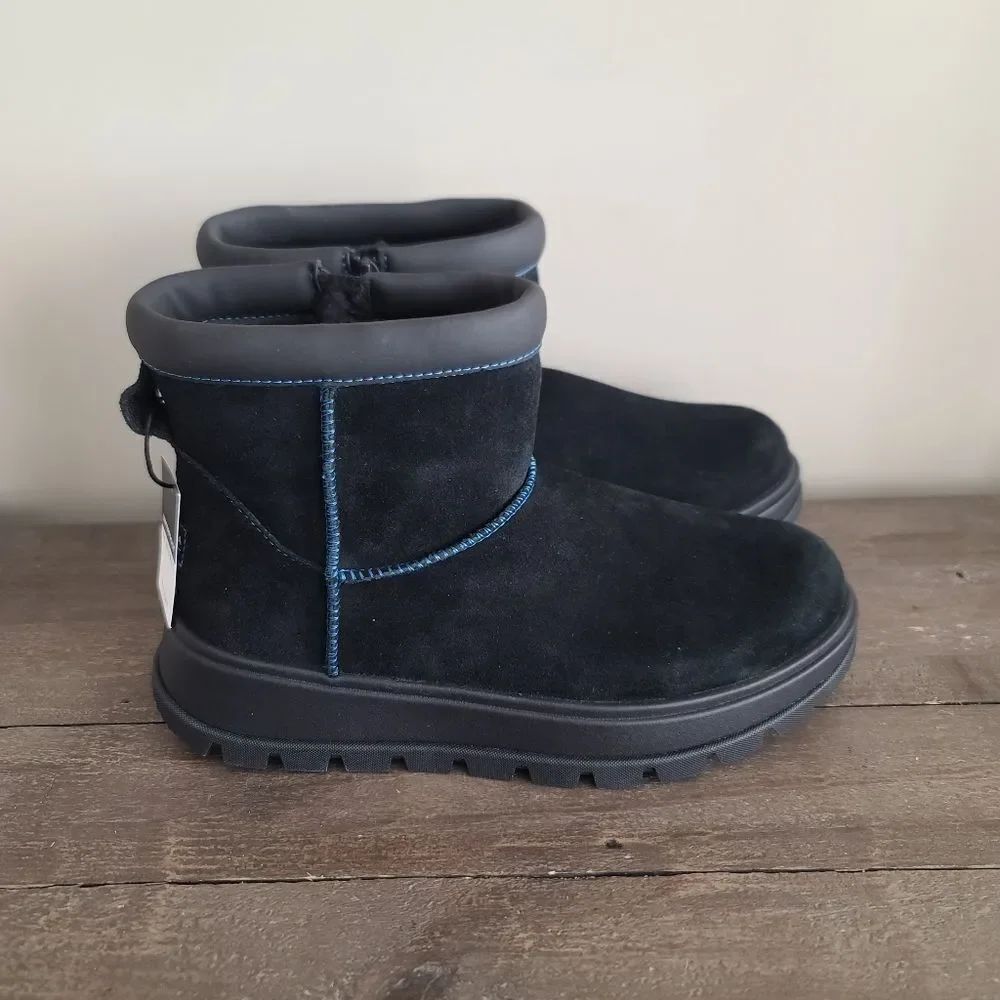 KOOLABURRA BY UGG WOMENS KOOLA MINI HYBRID BOOTS Style 1168010 Black Size 8